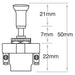 Narva Push/pull Switch Off/on Spst 16A 12V Part No. 60023BL SWITCH NARVA - Micks Gone Bush