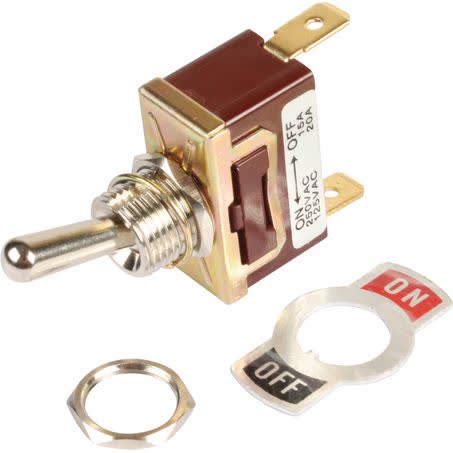 Revolution Toggle Switch On-off Spst 20A 12V 12MM Mount 56-90029BLR SWITCH REVOLUTION - Micks Gone Bush