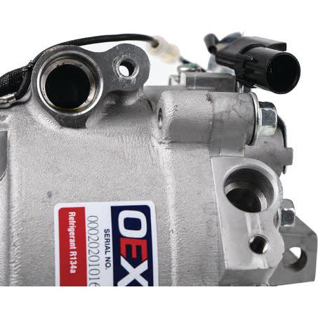 OEX Air Conditioning Compressor 12V Direct Mount Mitsubishi QS90 Style CXM0011 AIR CONDITIONING COMPRESSOR OEX - Micks Gone Bush