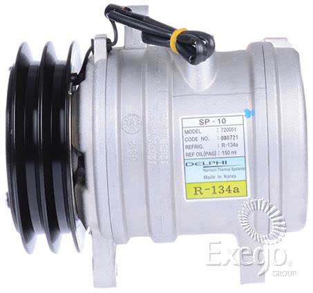 Delphi Air Conditioning Compressor 12V Ear Mount SP10 CXD141 AIR CONDITIONING COMPRESSOR DELPHI - Micks Gone Bush