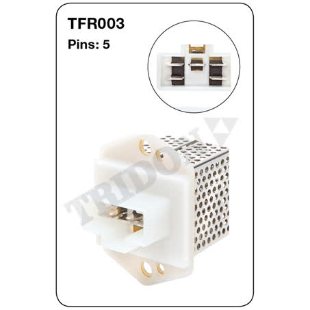 Tridon Air Conditioning Resistor TFR003 5 Pin AIR CONDITIONING RESISTOR TRIDON - Micks Gone Bush