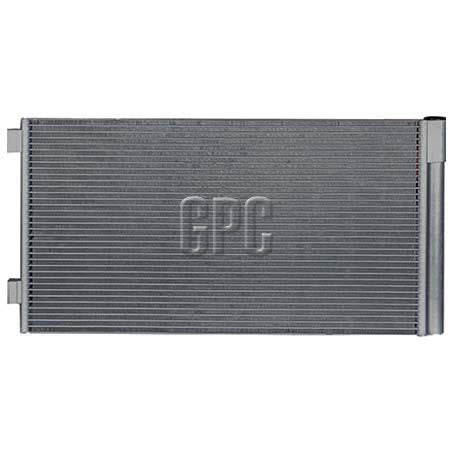 Mahle Air Conditioning Condenser Parallel Flow Subcooled Inlet Pad Outlet Pad Part No. AC751000P AIR CONDITIONING CONDENSER MAHLE - Micks Gone Bush