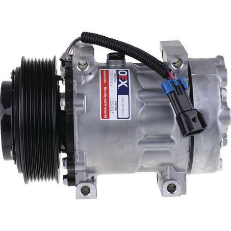 OEX Air Conditioning Compressor 12V 8 Groove Direct Mount Sanden Style CXS0015 AIR CONDITIONING COMPRESSOR OEX - Micks Gone Bush