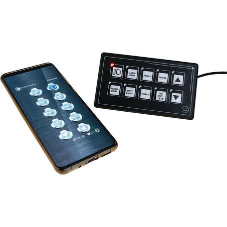 Drivetech 4X4 10-WAY Touch Switch Panel With Bluetooth Control DT-SWP10 SWITCH ACCESSORIES DRIVETECH 4X4 - Micks Gone Bush