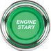 OEX Push Button Switch Off - Mom On - Spst 12V Green Illuminated 50A ACX3674BL SWITCH OEX - Micks Gone Bush
