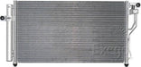 Hanon System HCC Air Conditioning Condenser Parallel Flow Inlet Pad Outlet Pad CNX148 AIR CONDITIONING CONDENSER HANON SYSTEM - Micks Gone Bush