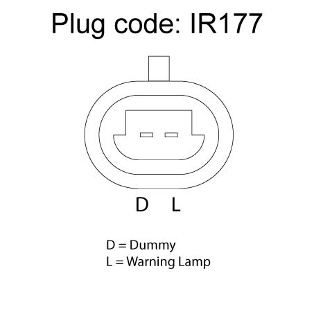Delco Remy Alternator 12V 70A 7SI Part No. 19020608 STARTER MOTOR DELCO REMY - Micks Gone Bush