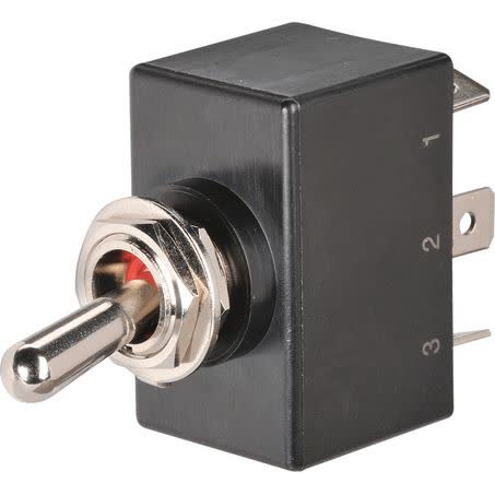 Narva Waterproof Heavy Duty Toggle Switch Dpdt 25A 12V/24V 60293BL SWITCH NARVA - Micks Gone Bush