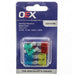 OEX Standard Blade Fuse Assortment Pack Of 5 10A 15A 20A 30A Part No. ACX1610BL FUSE ASSORTMENT OEX - Micks Gone Bush