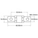 OEX Mega Fuse 250A Bolt On Pack Of 5 ACX6527 FUSE OEX - Micks Gone Bush