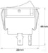 OEX Rocker Switch On/off Spst 25A 12V Part No. ACX3779BL SWITCH OEX - Micks Gone Bush