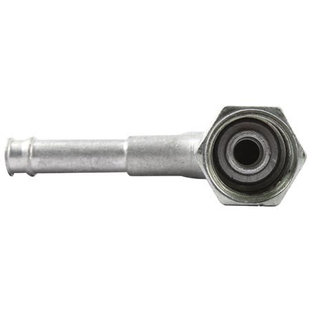 Atco OEX Air Conditioning Hose Fitting Aluminium FOR - Barb # 6 90 Degree Part No. AFX1321-1 AIR CONDITIONING HOSE FITTING ATCO - Micks Gone Bush