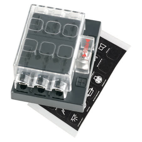 Narva Fuse Box Standard Blade 6 Way 150A Part No. 54431 FUSE BOX NARVA - Micks Gone Bush