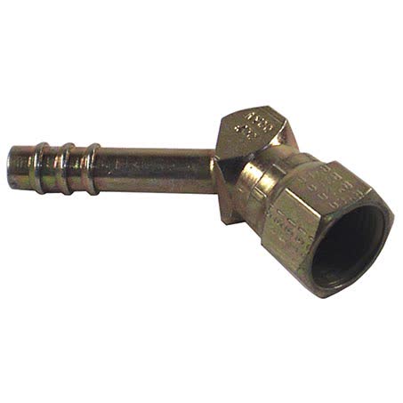 OEX Air Conditioning Hose Fitting Steel Flare - Barb #8 45 Degree STX1112 AIR CONDITIONING HOSE FITTING OEX - Micks Gone Bush