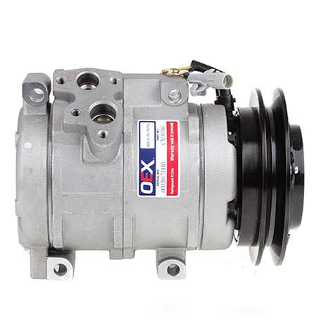 OEX Air Conditioning Compressor 12V Direct Mount Denso 10S17C Style CXD0086 AIR CONDITIONING COMPRESSOR OEX - Micks Gone Bush