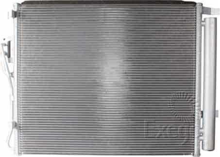Hanon System Air Conditioning Condenser Parallel Flow Pad Inlet/outlet 538 X 430 X 16MM CNX162 AIR CONDITIONING CONDENSER HANON SYSTEM - Micks Gone Bush