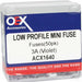 OEX Low Profile Mini Blade Fuse 3A Violet Pack Of 50 ACX1640 FUSE OEX - Micks Gone Bush