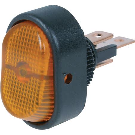 OEX Rocker Switch On/off Spst 12V 30A Amber Illumination ACX3798 SWITCH OEX - Micks Gone Bush