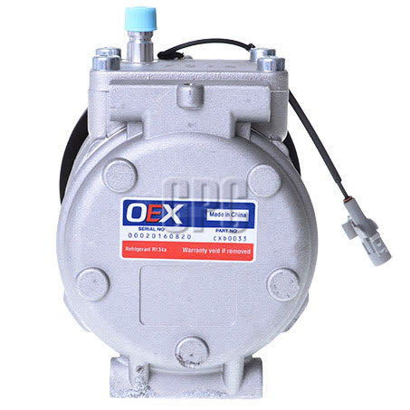 OEX Air Conditioning Compressor 12V Direct Mount 10PA17C Style CXD0033 AIR CONDITIONING COMPRESSOR OEX - Micks Gone Bush