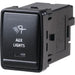 Thunder OE Style Push Button Switch Auxiliary 12V 3A Part No. TDR11101 SWITCH THUNDER - Micks Gone Bush