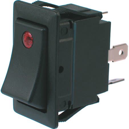OEX Rocker Switch On/off Spst 12V Red Illuminated 20A ACX3784BL SWITCH OEX - Micks Gone Bush