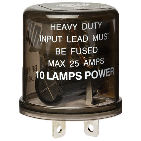 Hella Flasher Relay 24V Electronic 210W Max - 3 Terminals Part No. 3028 FLASHER UNIT HELLA - Micks Gone Bush