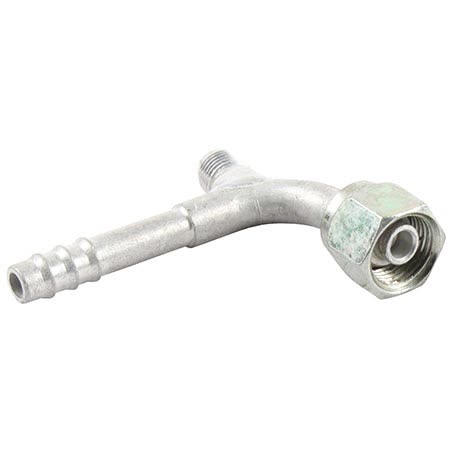 Atco OEX Air Conditioning Hose Fitting Aluminium FOR - Barb # 6 90 Degree Part No. AFX1321-1 AIR CONDITIONING HOSE FITTING ATCO - Micks Gone Bush