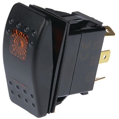 OEX Carling Style Rocker Switch On/off Spst 12/24V 20A Amber Illumination ACX1976BL SWITCH OEX - Micks Gone Bush