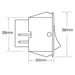 Narva Rocker Switch Off/on Dpst Red LED 20A 12V Part No. 63026BL SWITCH NARVA - Micks Gone Bush