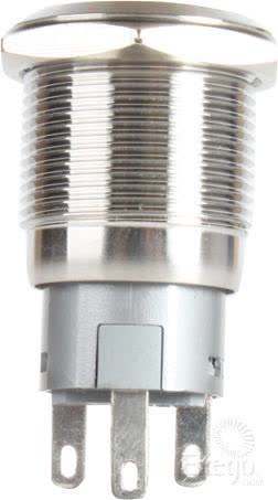 OEX Push Button Switch On/off Spst 12V Clear Illuminated 5A ACX3693BL SWITCH OEX - Micks Gone Bush