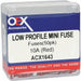 OEX Low Profile Mini Blade Fuse 10A Red Pack Of 50 | Part No. ACX1643 FUSE OEX - Micks Gone Bush