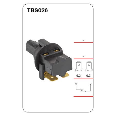 Tridon Stop Light Switch TBS026 SWITCH TRIDON - Micks Gone Bush