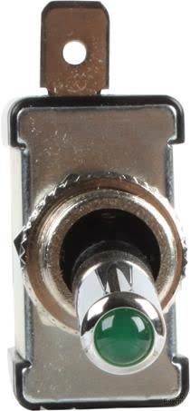 Narva Toggle Switch Off/on Spst Green LED 20A 12V 60287BL SWITCH NARVA - Micks Gone Bush