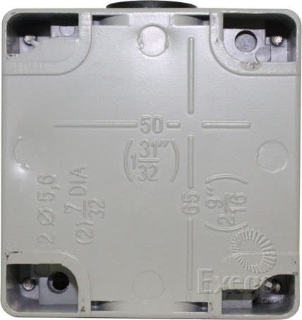 OEX Emergency Stop Switch On-off/off-on 12/24V 3A Metal Enclosure ACX3438METAL SWITCH OEX - Micks Gone Bush