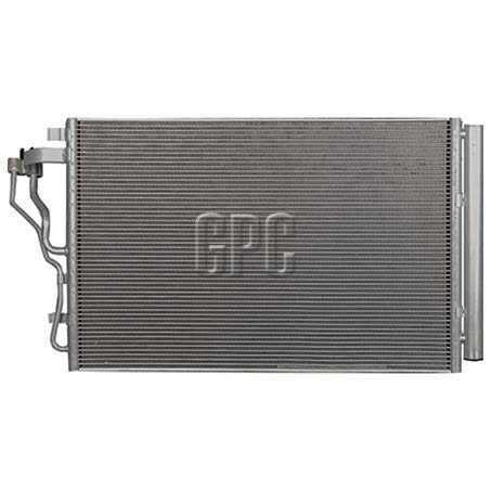 Hanon System HCC Air Conditioning Condenser Parallel Flow Subcooled Inlet Pad Outlet Pad CNX01015 AIR CONDITIONING CONDENSER HANON SYSTEM - Micks Gone Bush