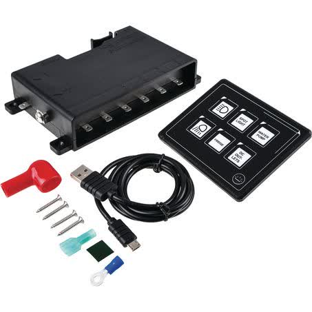 Drivetech 4X4 6-WAY Touch Switch Panel With Bluetooth Control DT-SWP06 SWITCH DRIVETECH 4X4 - Micks Gone Bush