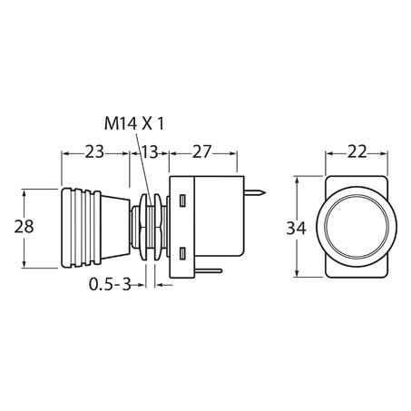 Hella Rocker Switch On/off Spst 12V Green Illuminated 10A Part No. 4411 SWITCH HELLA - Micks Gone Bush