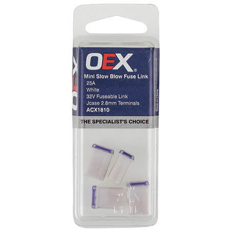 OEX Fusible Link Micro Female M Case 25A White Pack Of 4 ACX1810 FUSIBLE LINK OEX - Micks Gone Bush