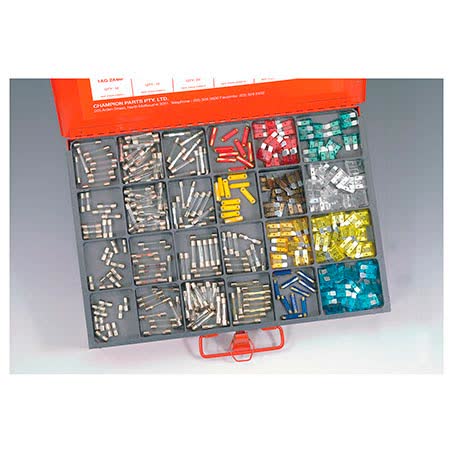 Champion Auto Fuse Master Kit CA2005 | 310 Piece Fuse Assortment FUSE ASSORTMENT CHAMPION FASTENERS - Micks Gone Bush