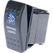 Drivetech 4X4 Rocker Driving Light Switch On-off Spst 12 Or 24V Blue Illumination DT-11008 SWITCH DRIVETECH 4X4 - Micks Gone Bush