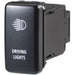 Narva Toyota Style Sealed Push Switch Off/on Spdt 12V Blue LED 63316BL SWITCH NARVA - Micks Gone Bush