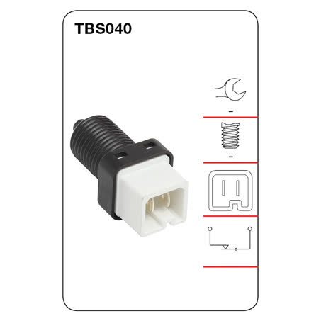 Tridon Stop Light Switch TBS040 Normally Closed SWITCH TRIDON - Micks Gone Bush