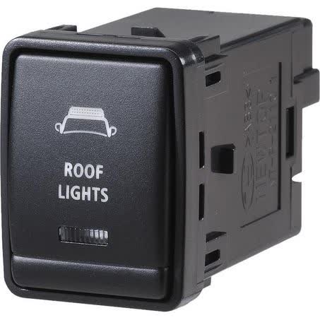 Narva Nissan Style Sealed Push Switch Off/on Spdt 12V Blue LED 3A Part No. 63392BL SWITCH NARVA - Micks Gone Bush