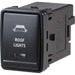 Narva Nissan Style Sealed Push Switch Off/on Spdt 12V Blue LED 3A Part No. 63392BL SWITCH NARVA - Micks Gone Bush