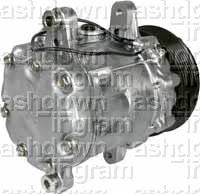 Sanden Air Conditioning Compressor 12V Ear Mount SD7B10 Part No. CXSA939 AIR CONDITIONING COMPRESSOR SANDEN - Micks Gone Bush