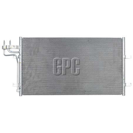 Denso Air Conditioning Condenser Parallel Flow Inlet Pad Outlet Pad CNX940 AIR CONDITIONING CONDENSER DENSO - Micks Gone Bush