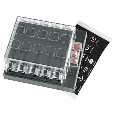 Narva Fuse Box Standard Blade 10 Way 150A 54435 FUSE BOX NARVA - Micks Gone Bush