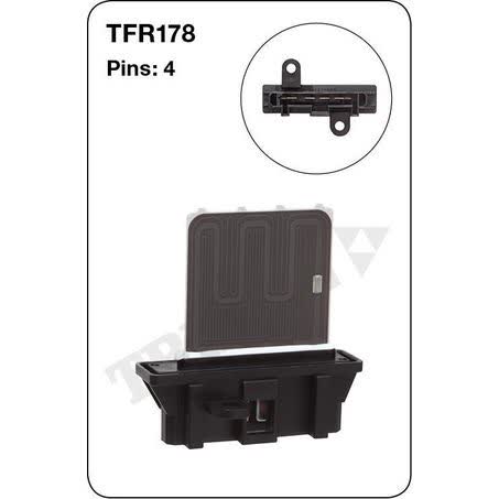 Tridon Air Conditioning Resistor TFR178, 4-PIN AIR CONDITIONING RESISTOR TRIDON - Micks Gone Bush
