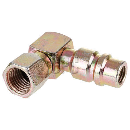 OEX Air Conditioning Hose Fitting Steel Service Port Low 1/4 90 Degree STX9908 AIR CONDITIONING HOSE FITTING OEX - Micks Gone Bush