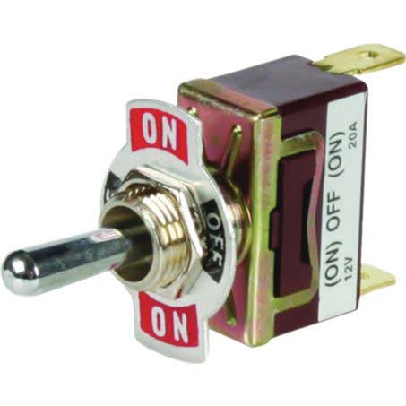 Revolution Toggle Switch Mom On - Off - Mom On - Spdt 20A 12V 56-90129BLR SWITCH REVOLUTION - Micks Gone Bush